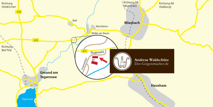 Anfahrtsskizze